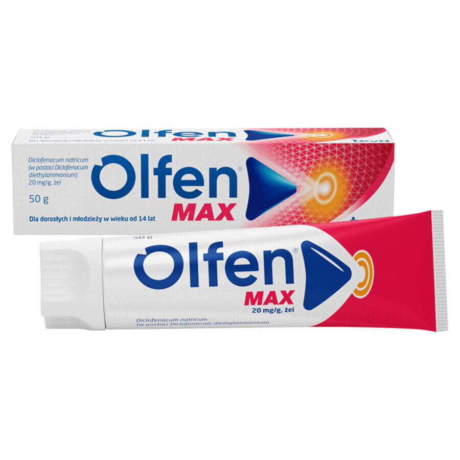 Olfen Max, 20 mg/g, gel, 50 g