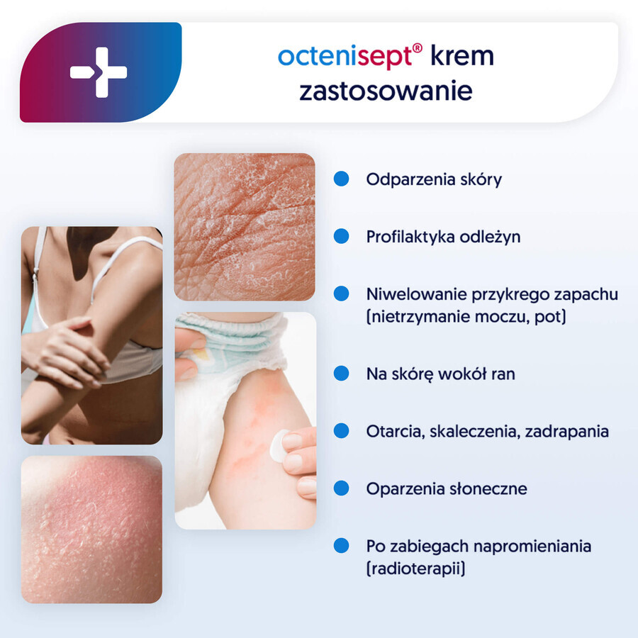 Octenisept Protect&Repair, Creme für gereizte, rissige und schuppende Haut, 50 ml