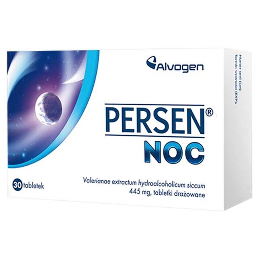 Persen Noc 445 mg, 30 Reizstofftabletten