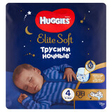 Huggies Elite Soft Night Pants, Nachtwindeln, Disney, Größe 4, 9-14 kg, 19 Stück