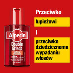 Alpecin Double Efect, Shampoo mit Koffein gegen Haarausfall und gegen Schuppen, 200 ml