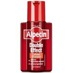 Alpecin Double Efect, Shampoo mit Koffein gegen Haarausfall und gegen Schuppen, 200 ml