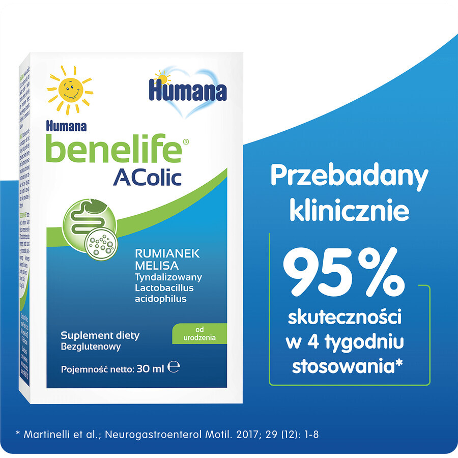 Humana Benelife Acolic, von Geburt an, 30 ml