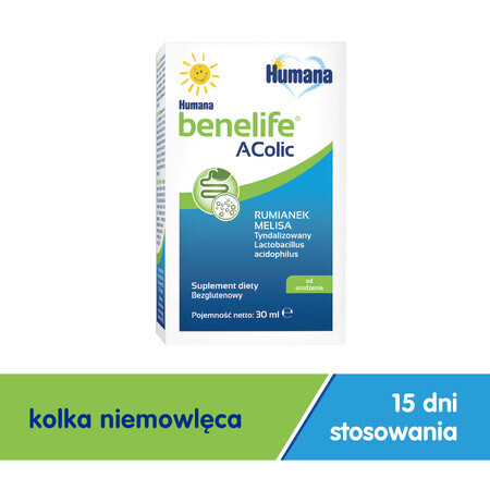 Humana Benelife Acolic, von Geburt an, 30 ml