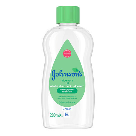 Johnson's, ulei pentru copii, cu aloe vera, 200 ml