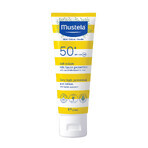 Mustela Sun set, Baby on the go - piel normal, loción de protección solar, SPF 50+, 40 ml + Hydra Bebe, crema facial, 40 ml