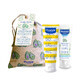 Mustela Sun set, Baby on the go - normale Haut, Sonnenschutzmilch, SPF 50+, 40 ml + Hydra Bebe, Gesichtscreme, 40 ml