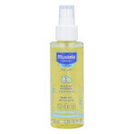 Mustela Sun set, Baby on the go - trockene Haut, Sonnenschutzmilch, SPF 50, 40 ml + Massageöl, 100 ml