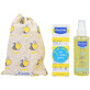 Mustela Sun set, Baby on the go - trockene Haut, Sonnenschutzmilch, SPF 50, 40 ml + Massage&#246;l, 100 ml