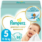 Pampers Premium Care, Windeln Größe 5, 11-16 kg, 88 Stück