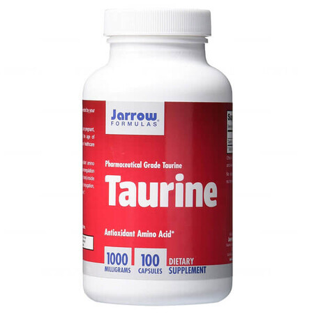 Jarrow Formulas Taurin, Taurin 1000 mg, 100 Kapseln