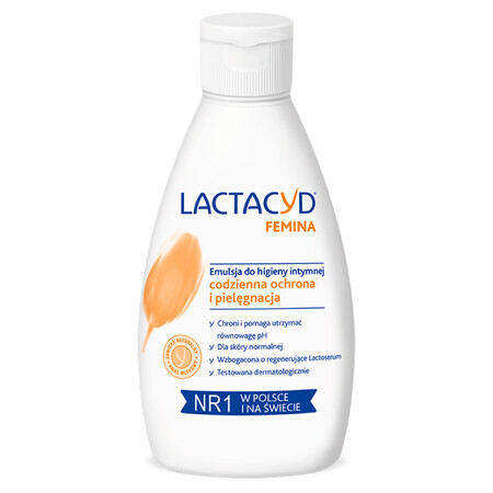 Lactacyd Femina, Emulsion für die Intimpflege, 200 ml