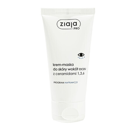 Ziaja Pro, eye cream-mask for the skin around the eyes with ceramides 1,3,6, 50 ml