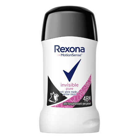 Rexona, Antitranspirant-Stift, Invisible Pure, 40 ml