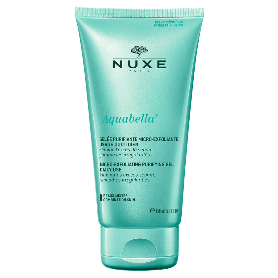 Nuxe Aquabella, gel detergente per il viso, pelle mista, 150 ml