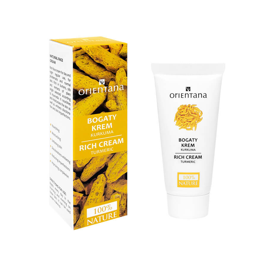 Orientana, reichhaltige Creme mit Kurkuma, 30 g