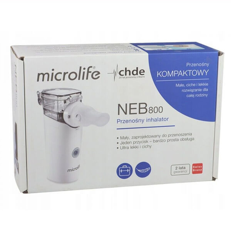 Microlife NEB 800, Netzinhalator für Kinder und Erwachsene, tragbar