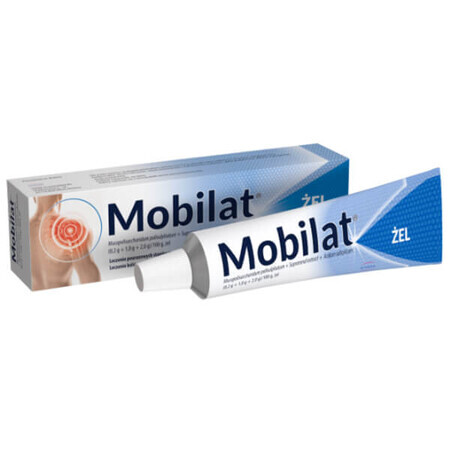 Mobilat (0,2 g + 1 g + 2 g)/100 g, Gel, 100 g