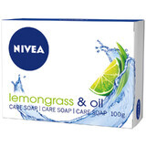 Nivea, sapone bar nutriente, citronella e olio, 100 g