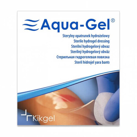 Aqua-Gel, pansament steril din hidrogel, diametru 5 cm, 1 buc