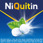 NiQuitin 2 mg, Pfefferminzgeschmack, 72 Lutschtabletten