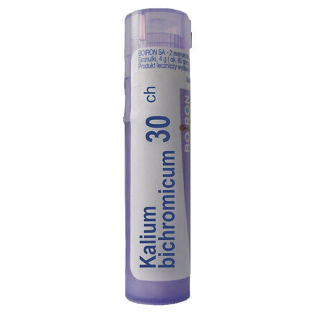 Boiron Kalium bichromicum 30 CH, gránulos, 4 g