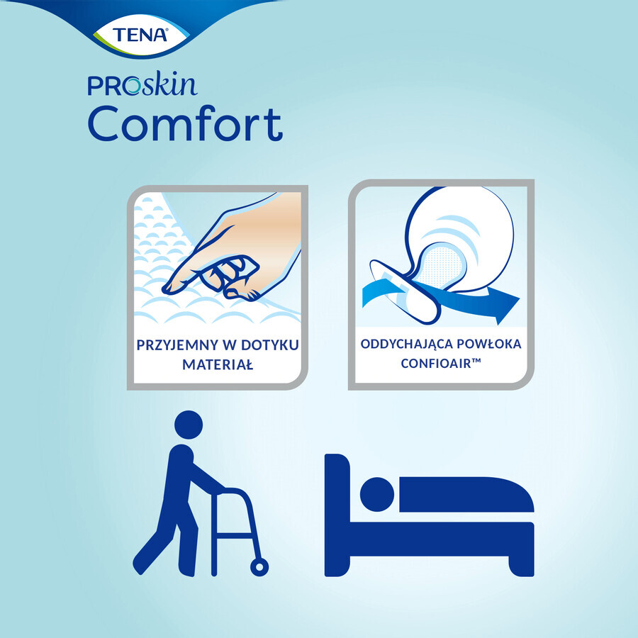 Tena Comfort ProSkin, anatomische luiers, Super, 36 stuks