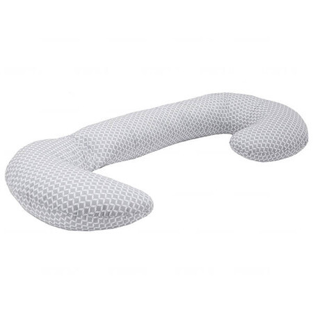 Maternity, park, pregnancy pillow, classic gray, 1 pc