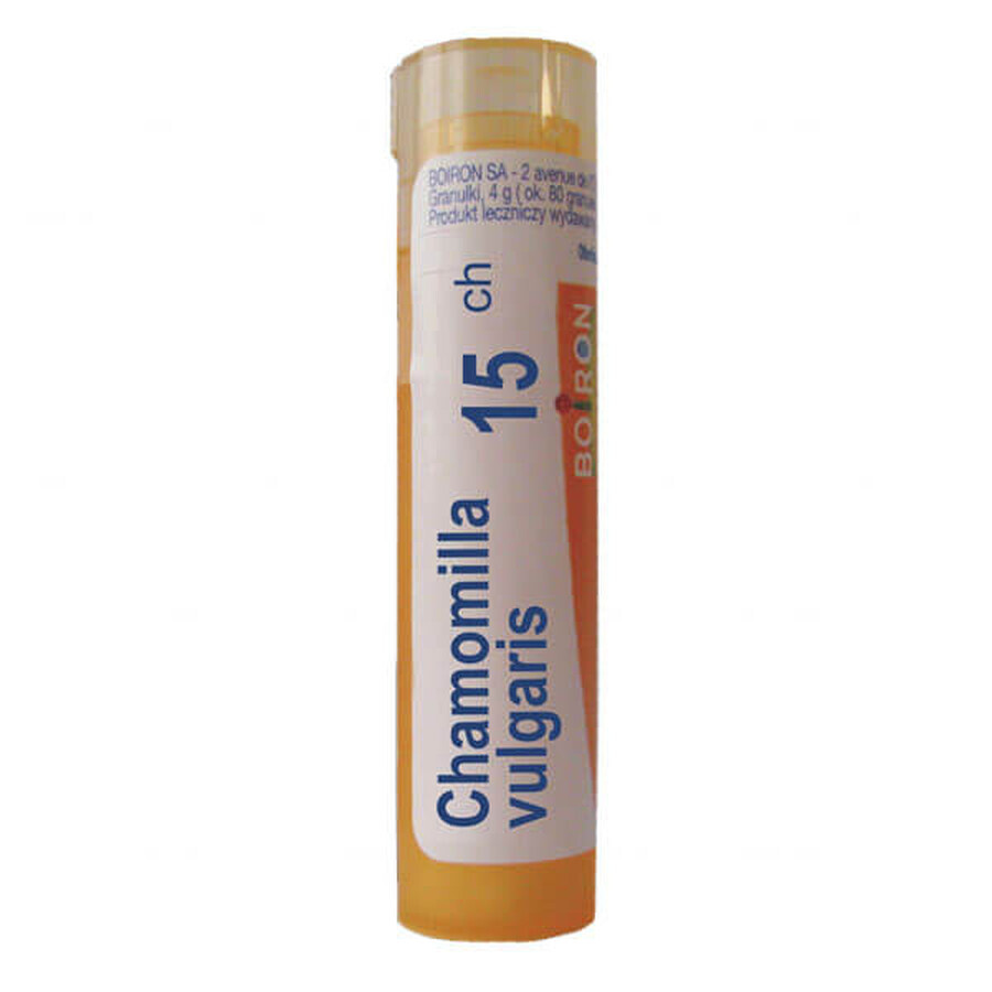 Boiron Chamomilla vulgaris 15 CH, granuli, 4 g