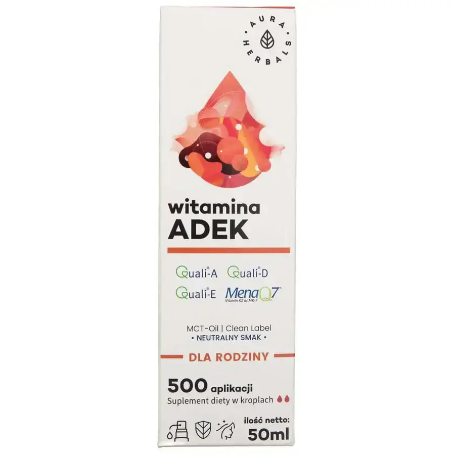 Aura Herbals Vitamin ADEK für die Familie, Tropfen, 50 ml