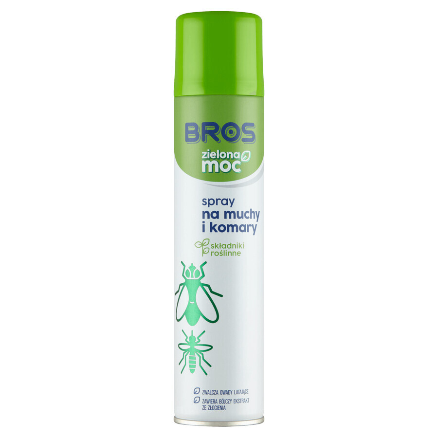 Bros Green Power, Fliegen- und Mückenspray, 300 ml