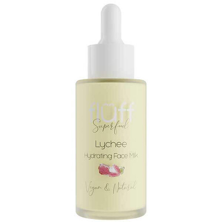 Fluff Superfood, moisturizing facial milk, lychee, 40 ml