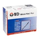 BD Micro-Fine Plus, Insulinspritze, 1 ml, U-100, mit 29G Nadel, 0,33 x 12,7 mm, 100 Stück