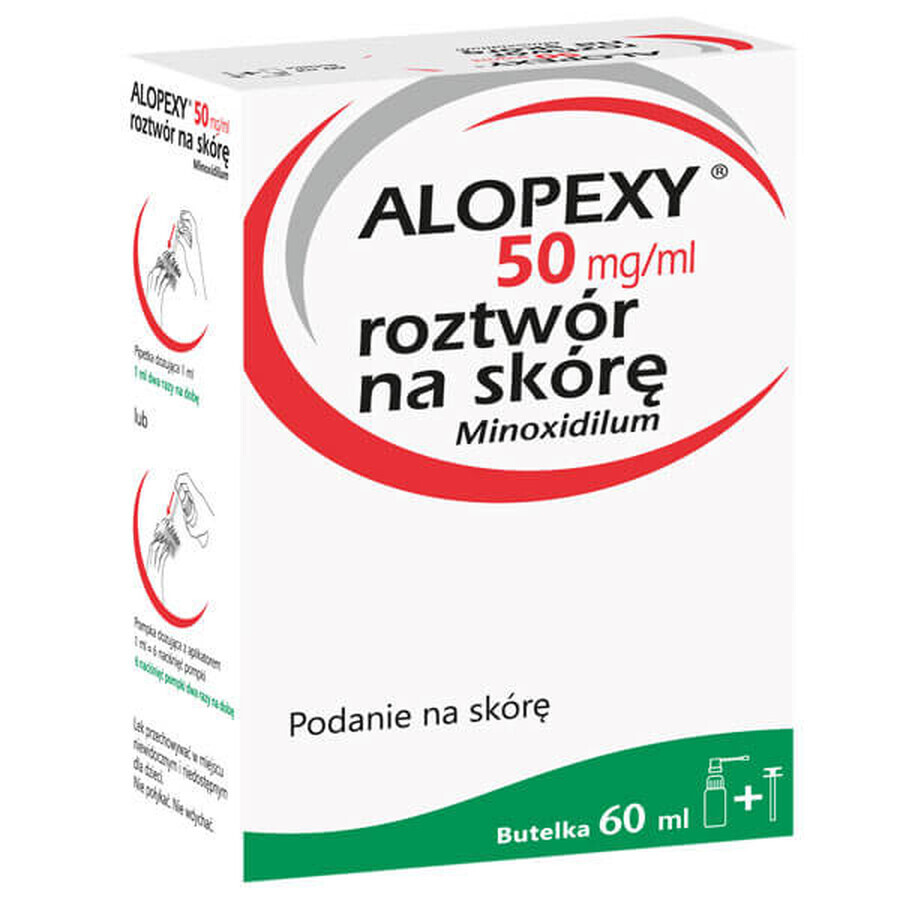 Alopexy 5 % (50 mg/ml) Lösung zur Anwendung auf der Haut, 60 ml