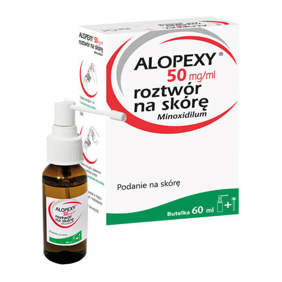 Alopexy 5 % (50 mg/ml) Lösung zur Anwendung auf der Haut, 60 ml