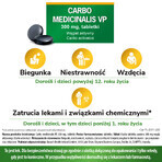 Carbo medicinalis VP 300 mg, activated carbon, 20 tablets