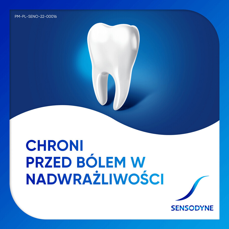 Sensodyne Restoration and Protection Whitening, aufhellende Zahnpasta für überempfindliche Zähne, 75 ml