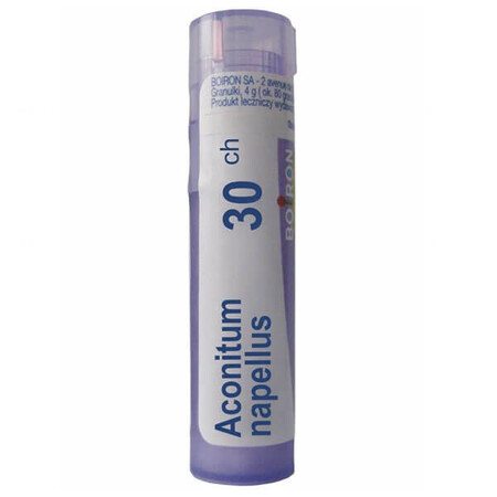 Boiron Aconitum napellus 30 CH, granuli, 4 g