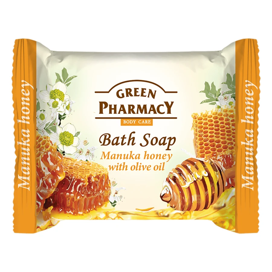 Grüne Apotheke, Seifenstück, Manuka-Honig, 100 g