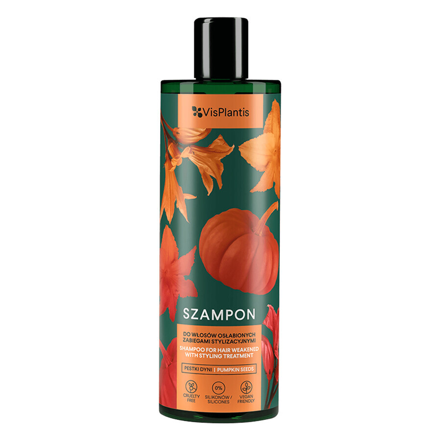 Vis Plantis Herbal Vital Care, Shampoo für durch Stylingbehandlungen geschwächtes Haar, 400 ml