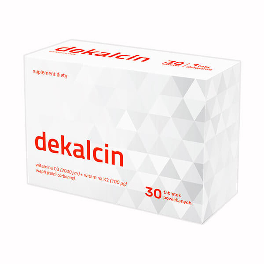 Decalcin, 30 film-coated tablets