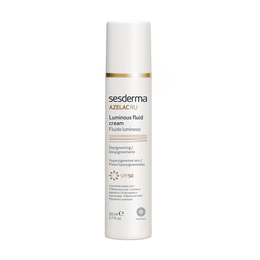 Sesderma Azelac RU, emulsión iluminadora SPF 50+, 50 ml