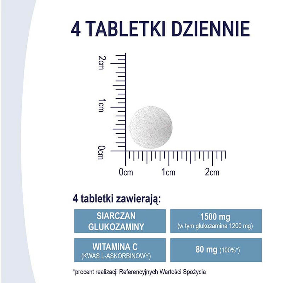 Naturell Glucosamin + C, 100 Tabletten