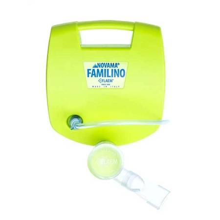 Flaem's Novama Familino, a pneumatic piston inhaler for children and adults