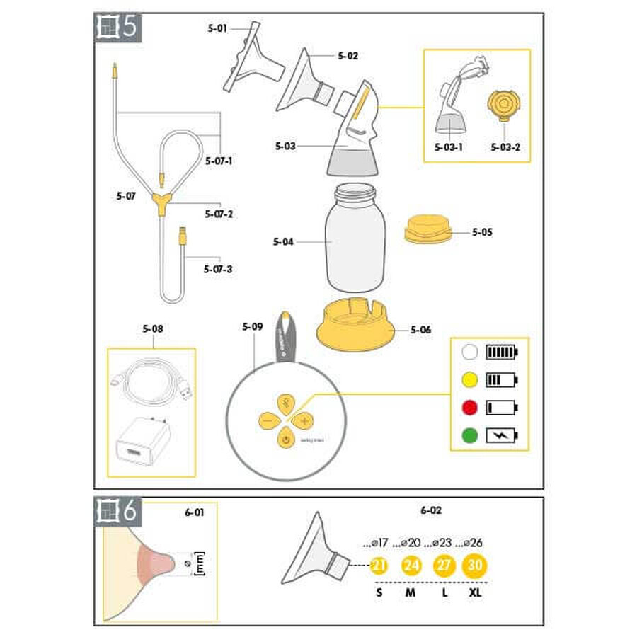 Medela Swing Maxi, elektrische Milchpumpe für zwei Brüste, zweiphasig, 1 Stk.