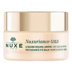 Nuxe Nuxuriance Gold, Balsam iluminator pentru ochi, piele uscată, 15 ml