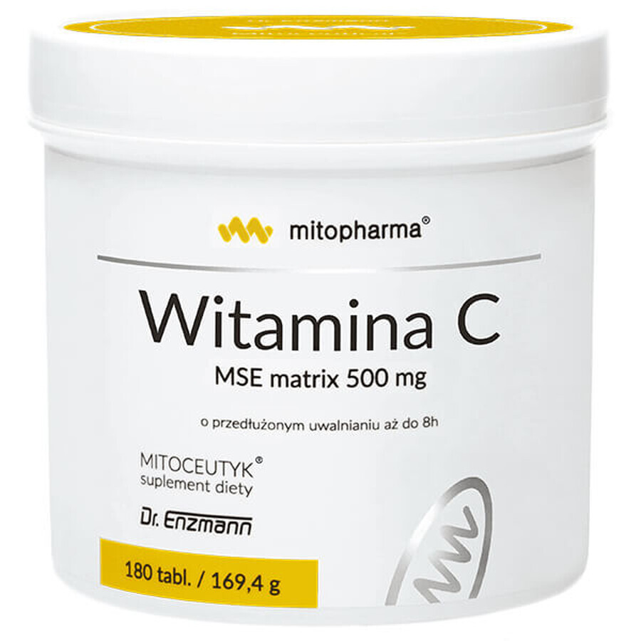 Mito-Pharma Vitamina C MSE Matrice 500 mg, 180 compresse