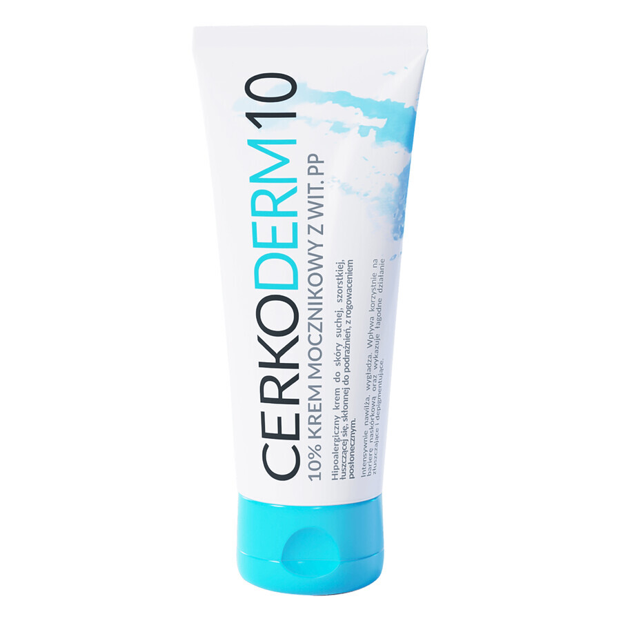 Cerkoderm 10, 10%ige Harnstoffcreme mit Vitamin PP, 75 ml