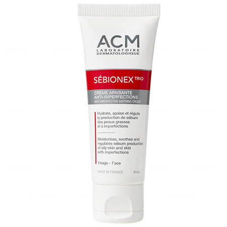 ACM Sebionex Trio, face cream, 40 ml