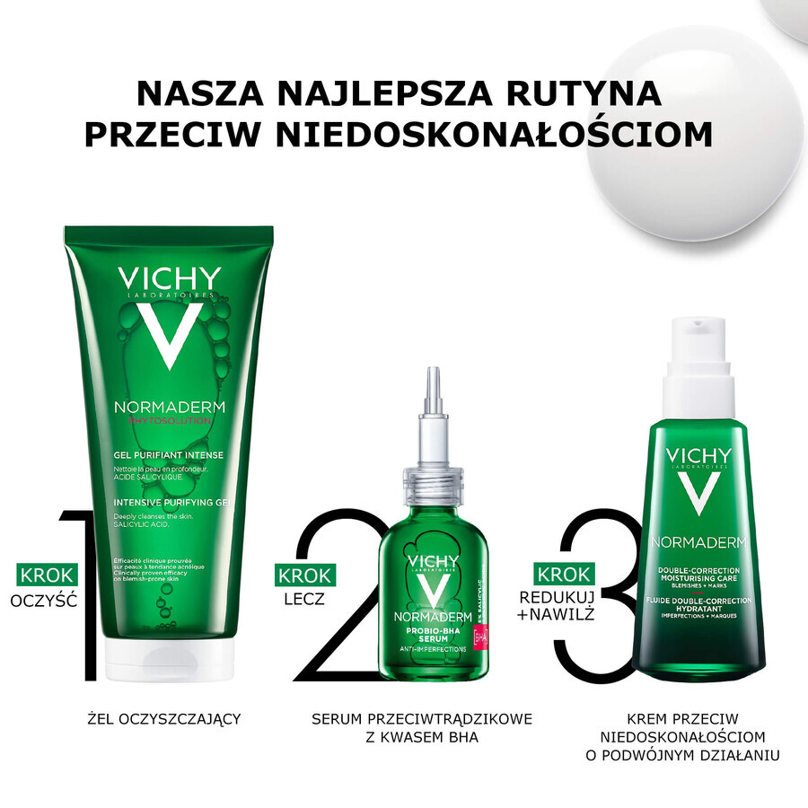 Vichy Normaderm Phytosolution, crema correttrice di imperfezioni per pelli acneiche, 50 ml